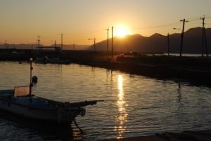 平戸　生月の朝日